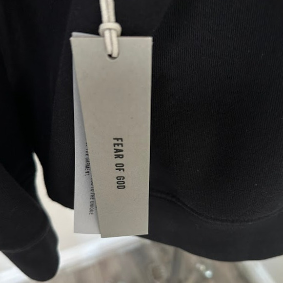 Fear Of God Seventh Collection FG7C Hoodie Black Size Large Unisex - Picture 8 of 11